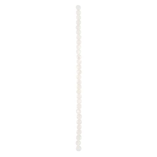 Pink Faceted Rose Quartz Coin Beads, 6mm by Bead Landing™